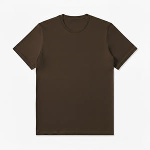 Camiseta de Jersey de Algodón de Alta Calidad con Lavado Ácido para Hombre, Último Estilo Casual, Camiseta con Lavado Ácido para Tallas Grandes, Logotipo Personalizado - Product Image 2