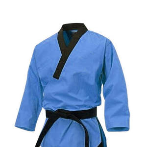 Mens Judo Gi Uniform 160g Breathable Quick Dry Cotton Training Suit Long Sleeve Jacket Comfortable <b>Athletic</b> Sports Clothing - Product Image 5