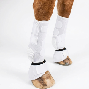Protège-tendons en néoprène pour chevaux, accessoires équestres de qualité supérieure, bottes de sport équestres pour l'équitation, botte médicinale pour chevaux - Product Image 3