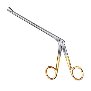 JACKBILLY Rongeur manuel de haute qualité en acier inoxydable, à angle de 45 degrés, pour disques intervertébraux, 4 x 10 mm, 6 pouces - Product Image 3