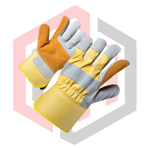 Gants de travail en cuir renforcé avec tissu résistant aux déchirures, respirants, antistatiques, sans silicone, sans poudre, anti-coupure - Product Image 2