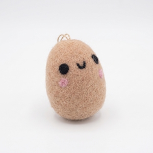 Wholesale Child Cute Face Felt Easter Egg Ornament Handmade Spring Hanging Decor Gift Set - Product Image 2