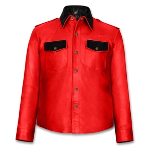 Chaqueta de Cuero Genuino para Hombre de Alta Calidad, Nueva Colección, Estilo Bomber, Precio de Mayoreo, con Diseño Personalizado - Product Image 1