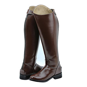 TWILL SPORTS High Quality Durable Leather Horse Riding Boots with Customizable Color & Size for <b>Equestrian</b> Training Use - Product Image 1