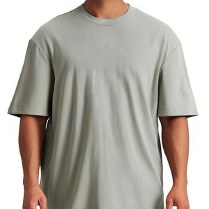 T-shirt à manches raglan pour homme, mélange de coton, manches courtes, décontracté, athlétique, confortable, coupe classique, à porter au quotidien - Product Image 3