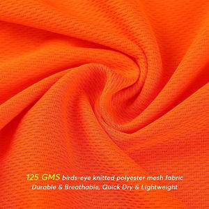 Camisetas de Seguridad Reflectantes de Manga Larga para Hombre, Camisetas Transpirables, Frescas y Duraderas para Verano y Actividades al Aire Libre - Product Image 5