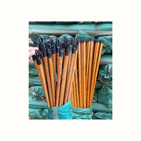 Vente directe d'usine balai en bois PVC avec bâton vadrouille matériau de tête de balai de qualité supérieure