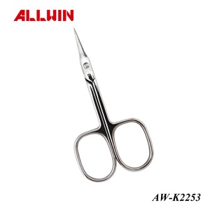 Ciseaux en acier inoxydable satiné pour la coupe des ongles des pieds, lame incurvée avec pointe acérée pour les soins des ongles, la pédicure et la manucure - Product Image 2