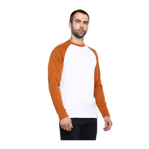 Camiseta de Manga Larga para Hombre, Diseño Liso, 100% Algodón, Ecológica, Transpirable, Cuello Redondo, Alta Calidad, Venta al Por Mayor - Product Image 2
