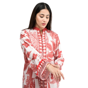 Wholesale Printed <b>Stitch</b> Suit Women's Modern Pakistani Fashion Set - Product Image 4