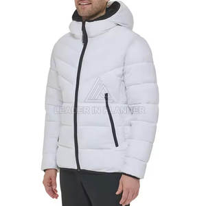 Custom Made Design <b>Top</b> Selling Men <b>Bubble</b> Jackets Solid Color Casual Wear Reasonable Price Men Winter Jacket - Product Image 4