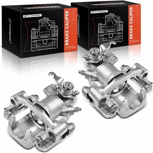 Ensemble d'étrier de frein à disque avec support compatible avec certains modèles Nissan - 240SX 1995 1996 1997 1998, L4 2.4L Coupé - Product Image 1