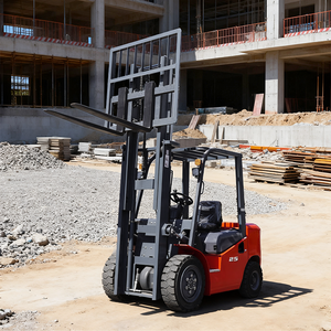 מלגזה דיזל 4 טון למחסני לוגיסטיקה, גובה הרמה 3000 מ\\\"מ, מלגזת נגד משקל 3.5 טון זמינה להתאמה אישית - Product Image 2