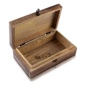 Budget Friendly Wooden Keepsake <b>Box</b> for Wedding <b>Memories</b>, Jewelry, Special Gifts and Personal Treasures with Traditional Carved - Product Image 6