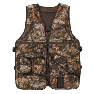 Gilets pour hommes style Real Tree, coupe-vent, avec doublure polaire et poches discrètes, idéaux pour la superposition quotidienne - Product Image 1