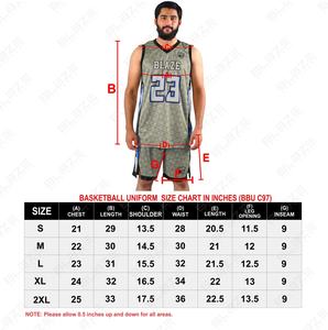 OEM ชุดเล่นบาสเก็ตบอลซักได้ไซส์ใหญ่ระบายอากาศได้ดีเหมาะสำหรับฤดูร้อน - Product Image 6