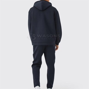 Windproof Cotton Made Sweat Suit Custom Logo Plus Size Men Sweat Suit Unique Style Sweat Suit - Product Image 6