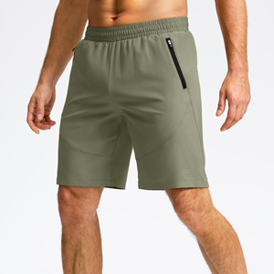 Shorts de sport pour homme 100% coton, motif uni, respirants, avec poches, taille 6XL, pour entraînement et fitness. - Product Image 2