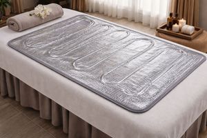 Tapis chauffant électrique en polaire corail KETS WARM pour table de massage avec thermostat réglable et chauffage rapide - Product Image 2