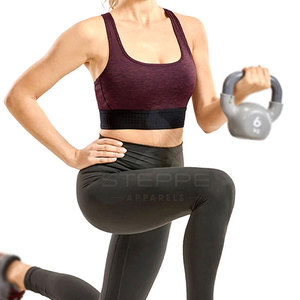 Soutien-gorge de sport athlétique pour femme, maintien élevé, rembourré, bretelles réglables, respirant, pour la gym, la course, le yoga et le fitness - Product Image 3