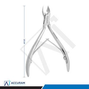 Cortauñas Profesional Accuram para Cutículas, Forma de Luna, Acero Inoxidable, Precisión, para Manicura y Pedicura - Product Image 5