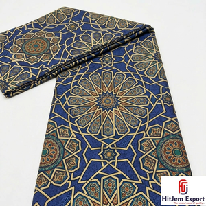 Freetown African Wax Print & Ankara 100% Cotton Fabric Premium Authentic Vibrant Patterns for Women Sierra Leone - Product Image 5