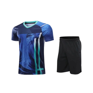 New Custom Private Label <b>Table</b> Short Sleeve Men <b>Tennis</b> Shirt With Matching Shorts For Sporty Look Men <b>Tennis</b> Uniform For Adult - Product Image 3