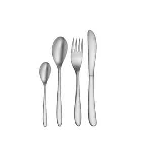 24 PCS Juego de cubiertos de cuchillos de cena con diseño de girasol de acero inoxidable - Product Image 2