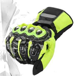 Guantes de Motociclista de Cuero en Varios Colores Personalizados, Antideslizantes, de Alta Calidad, con el Mejor Material, Nuevo Diseño Juvenil - Product Image 6