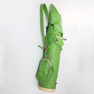 กระเป๋ากอล์ฟหนังกันน้ำสำหรับทุกเพศ คุณภาพสูง กระเป๋ากอล์ฟผ้าแคนวาสและหนังสไตล์วินเทจสั่งทำได้ ในราคาขายส่ง - Product Image 2