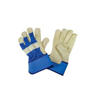 Spiritchill Goods Factory Direct Sale Leather <b>Rigger</b> Working <b>Gloves</b> Customizable Firm Grip Anti-Impact/Anti-Vibration Safety - Product Image 1