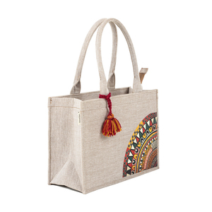Bolsa Premium de Gran Capacidad, Fabricada con Lona de Algodón 100% Resistente, con Bolsillos, Reutilizable, a Precio Económico y con Servicio OEM - Product Image 3