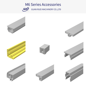 Bande de couverture grise, joint d'étanchéité pour profil en aluminium série 30, 3 m par bâton, traitement de surface NO - Product Image 1