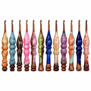Premium Quality Best Handmade Resin <b>Crochet</b> <b>Hooks</b> Hand Knitting Accessory Comfortable Knitting Needles <b>crochet</b> <b>Hooks</b> - Product Image 3