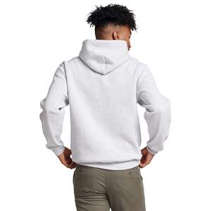 Winter 600gsm Men's Hoodies Heavy Weight Pullover Hoodies Custom Printed Drop Shoulder <b>Plain</b> <b>Sweatshirts</b> Embossed Hoodies Men - Product Image 6
