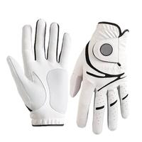 Gant de golf personnalisé avec logo, en cuir souple, accessoires de golf Power Grip