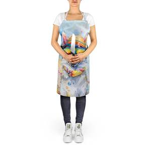 Unisex Large Multicolor Alaskan Klee Kai Hippie Dawg <b>Apron</b> for Kitchen <b>Cooking</b> Baking Crafts Gardening-Adult Women and <b>Men</b> - Product Image 5