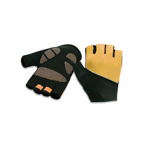 Guantes de Ciclismo de Verano con Logotipo Personalizado al por Mayor, Agarre de PU, Transpirables, Antideslizantes, Medios Dedos, para Bicicleta de Montaña - Product Image 1
