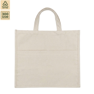 <b>10</b> Ounce Cotton Canvas Promotional Shopping Tote Bag Promotional Shopping 40x36x16 cm Custom Logo Wholesale OEM Model SS441-PL - Product Image 3