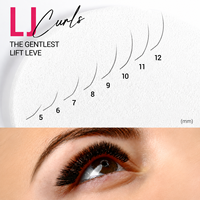 Extensions de cils Charmlash en vison Camilla en gros, extensions de cils ouverts LJ, structure de base PBT haut de gamme 2mm
