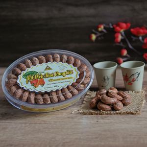 Dong Phu Brand Vietnam Unshelled Roasted Cashew Kernels Premium W180 Grade - 400g Oval Gift <b>Box</b> Ready to Eat Nutrition <b>Snack</b> - Product Image 5