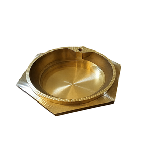 Bride en laiton forgé de qualité supérieure 1,25 pouce BSP robuste sans trou pour élément chauffant électrique, raccord pour équipement industriel - Product Image 2