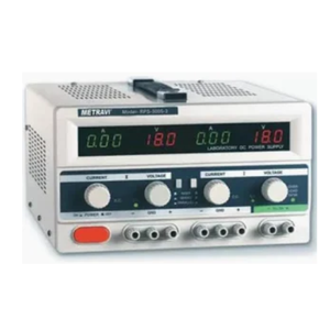 Alimentation régulée à sortie triple Metravi RPS-3003-3 30V DC - Product Image 2