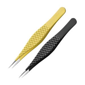 Pinzas para Pestañas de Acero Inoxidable de Alta Calidad con Logotipo Personalizado, Antiestáticas, Agarre Preciso, OEM, ODM, Venta al Por Mayor, Nueva Llegada - Product Image 5