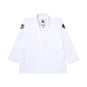 Customized Black BJJ <strong>Gi</strong> Kimono Adults Unisex 100% Cotton Loose Lightweight Eco-Friendly Embroidered Logo Durable Martial Arts - Product Image 4