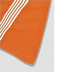 Pantalon de survêtement baggy pour homme 500 g/m² 100 % coton, coupe large, noir, avec bordure brodée, fermeture éclair et cordon de serrage sportif - Product Image 5