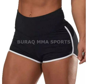 Pantalones cortos de verano para correr y hacer ejercicio para mujer, pantalones cortos deportivos informales a cuadros de secado rápido - Product Image 1