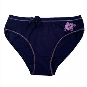 Braguitas de Algodón con Encaje Premium para Mujer, Ropa Interior Sexy Transpirable, Braguita de Bikini Tejida, Logotipo Personalizado, Cintura Alta, Lencería Diaria - Product Image 4