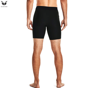 <b>High</b> Waist Fitness Shorts Stretchable Fabric For Training & Gym Wholesale Men Wear Compression Workout Shorts - Product Image 3
