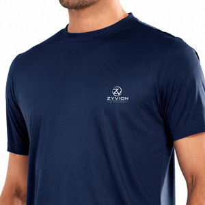 Servicio OEM, Camiseta Deportiva Personalizada con Estampado, para Hombre, 100% Poliéster, Venta al Por Mayor a Bajo Precio, Camisetas Deportivas para Hombre - Product Image 3